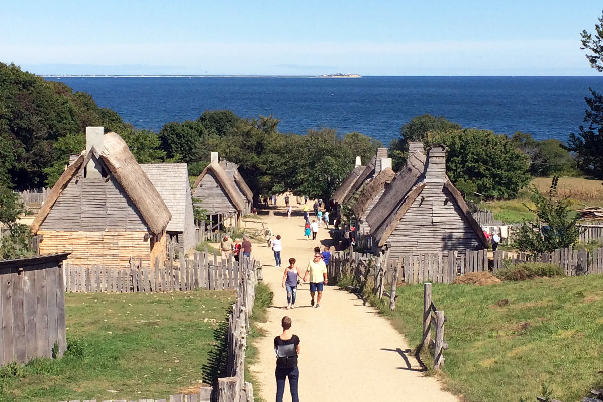 025 The Fun Club visited the Plimoth Plantation, a re-creation of the Plymouth Colony established by the Pilgrims in the 17th century.jpg